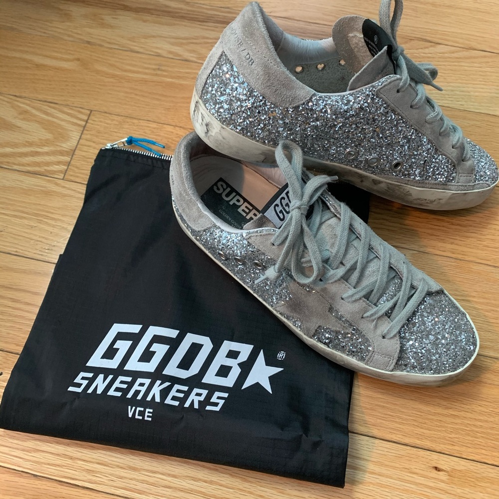 Authentic Golden Goose Superstar Sneakers Size 38